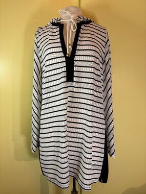 Blue Carribean Beachwear Coverup.